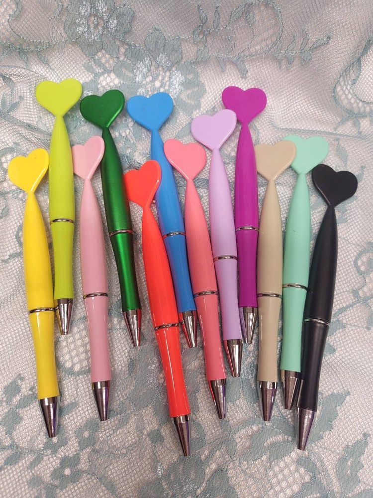 Sydänystävälle -tarjouspaketti: Kimalleruusu + Paljettikukkaro + Sydän-kimallekynä, eri väreissä - Image 25