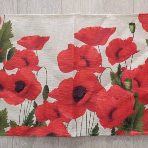 Pellavainen Liina/ Tabletti, "Unikkomeri", koko 45 x 30 cm