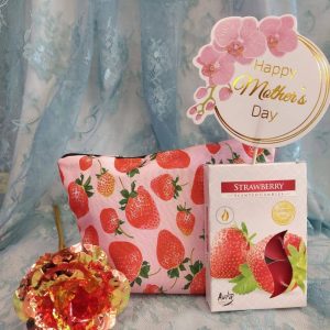 Meikkipussi + Tuoksutuikut 6 kpl + Kimalleruusu -tarjouspaketti