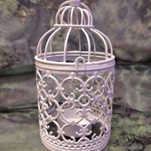 Kaunis Lintuhäkki -Pitsilyhty