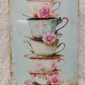 Nostalginen metallitaulu, Vieraiden jälkeen, A4