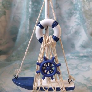 Kaunis Purjevene pienillä yksityiskohdilla, 17 cm