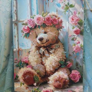 Nostalginen metallitaulu, Lapsuuden Nalle, A4