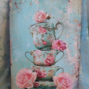 Nostalginen metallitaulu, Ruusujen aikaan, A4