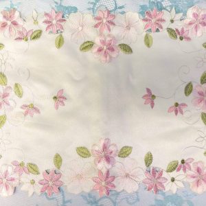 Kaunis kirjailtu Ruusuliina/ tabletti