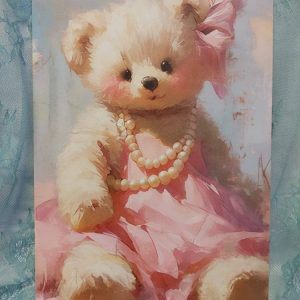 Nostalginen metallitaulu, Nalle Hienohelma, A4