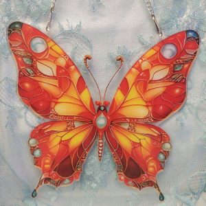 Kaunis Ikkunakoriste, Perhonen, 20 cm