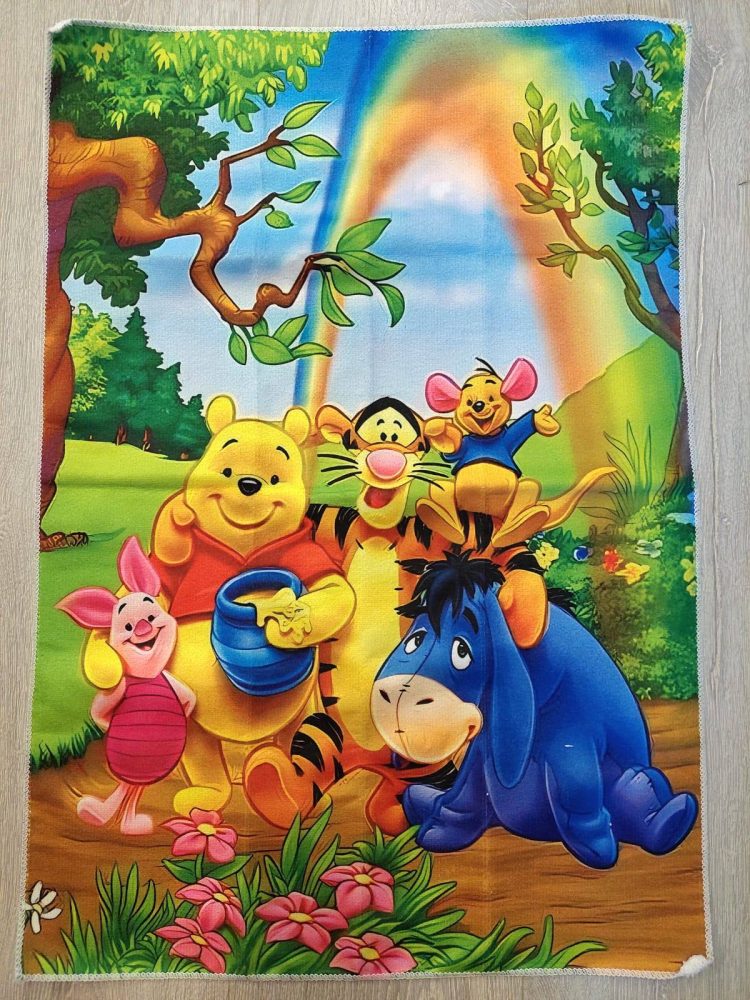 Laadukas, imukykyinen, Keittiö- ja käsipyyhe, Nalle Puh ja kumppanit