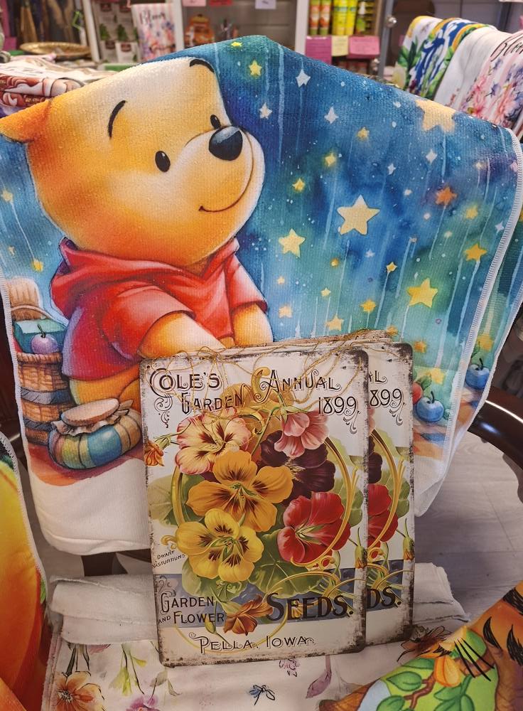 Laadukas, imukykyinen, Keittiö- ja käsipyyhe, Nalle Puh ja kumppanit - Image 12