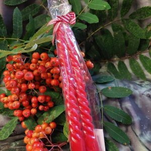 Kruunukynttilät, 20 cm, 2 kpl