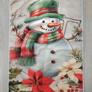 Pehmeä käsipyyhe, Iloinen Lumiukko