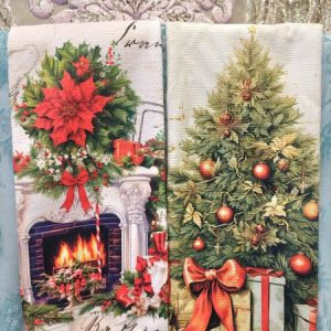 Pehmeä käsipyyhe, Jouluaatto, 2 kpl