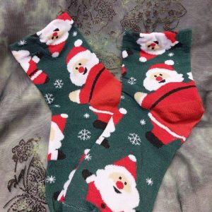 Kivat Joulusukat jouluisella kuvioinnilla