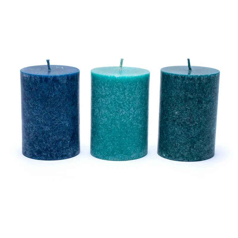 Ocean, merellinen Pilarikynttilät 3 kpl, lahjapakkaus - Image 3