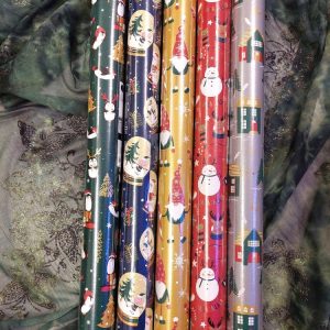 Joululahjapaperirulla, 2 rullaa