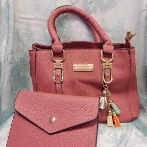 Upea Olkalaukku + Lompakko -Tarjouspaketti