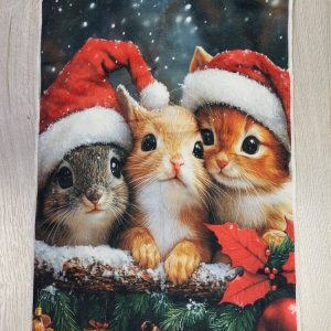 Suloinen Joulupyyhe, Metsän eläimet