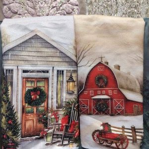 Nostalgiset Joulupyyhkeet, 2 kpl