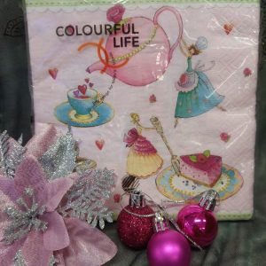 Taideruokaservetit, Kahvihetki