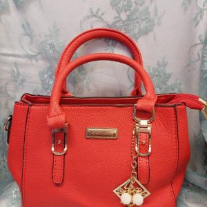 Kaunis, naisellinen Käsi- / Olkalaukku kivoin koristein