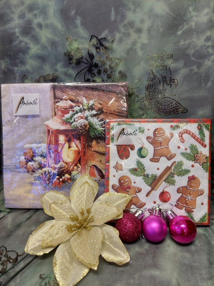 Kauniit Jouluiset Taideservetit -tarjouspaketti, Jouluiloa