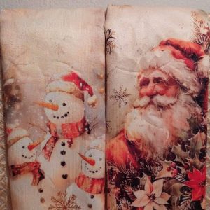 Tunnelmalliset Joulupyyhkeet, 2 kpl