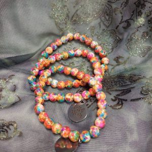 Hoitavat Kivi-rannekorut, 3 kpl:n tarjouspaketti, värikäs kivimaailma