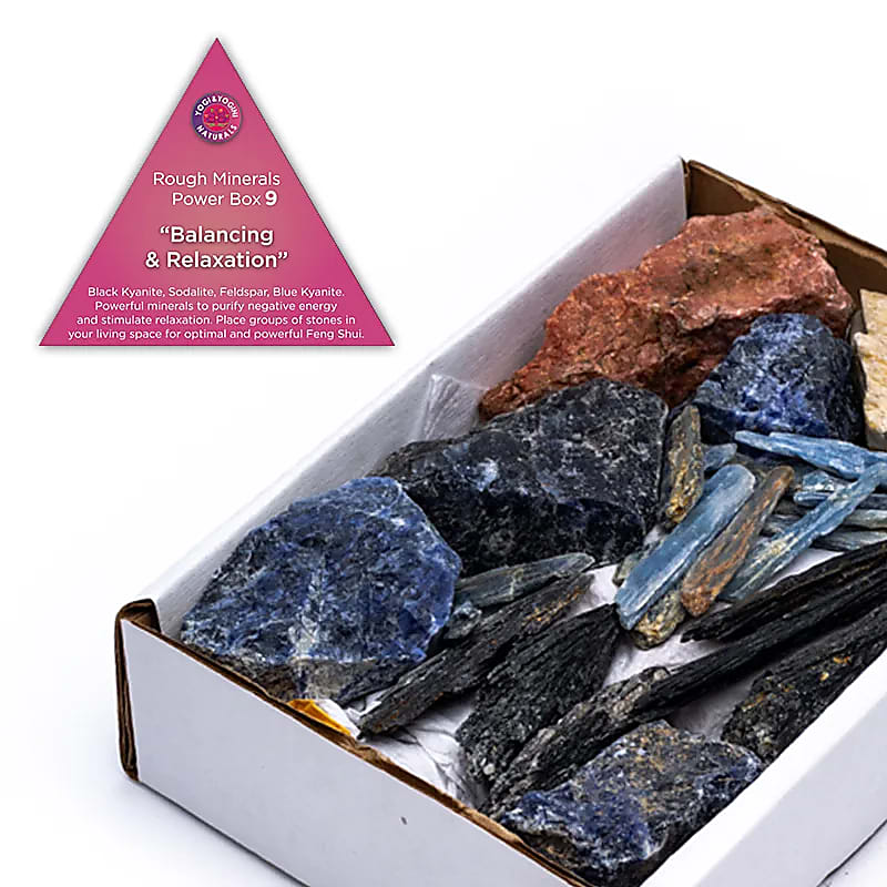 Hoitavat Kivet, Voimalaatikko, Tasapaino ja Rentoutuminen, Feng Shui, 500-650 g
