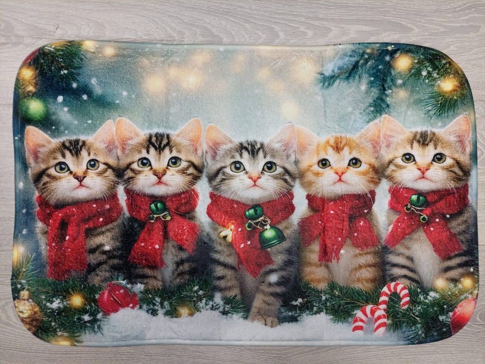 Jouluinen Kynnysmatto, Joulukissat - Image 6