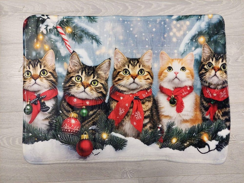 Jouluinen Kynnysmatto, Joulukissat - Image 2