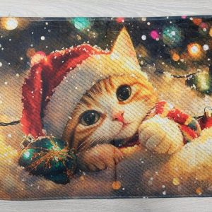 Jouluinen Kynnysmatto, Pienen kissan Jouluihme