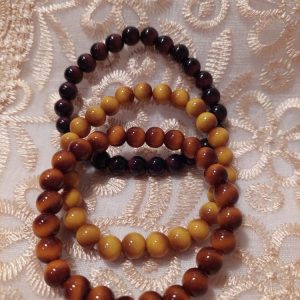 Hoitavat Kivirannekorut, 3 kpl, Tiikerinsilmän energiaa -tarjouspaketti