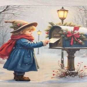 Kaunis jouluinen Kynnysmatto, Joulupostia