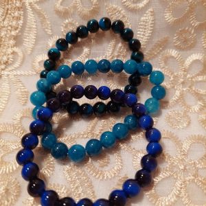 Hoitavat Kivirannekorut, 3 kpl, Sinitaivas -tarjouspaketti