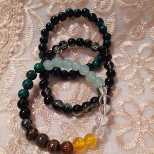 Hoitavat Kivirannekorut, 3 kpl, Metsäpolulla -tarjouspaketti