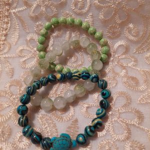 Hoitavat Kivirannekorut, 3 kpl, Värien leikkiä -tarjouspaketti