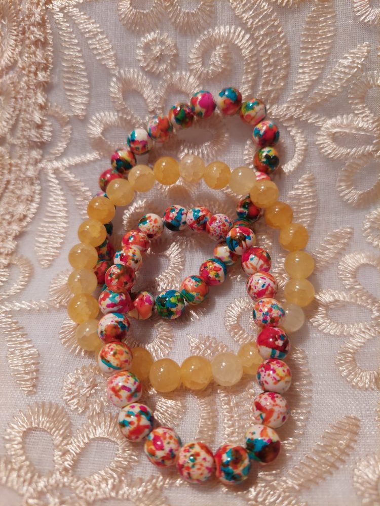 Hoitavat Kivirannekorut, 3 kpl, Tutti Frutti -tarjouspaketti - Image 4