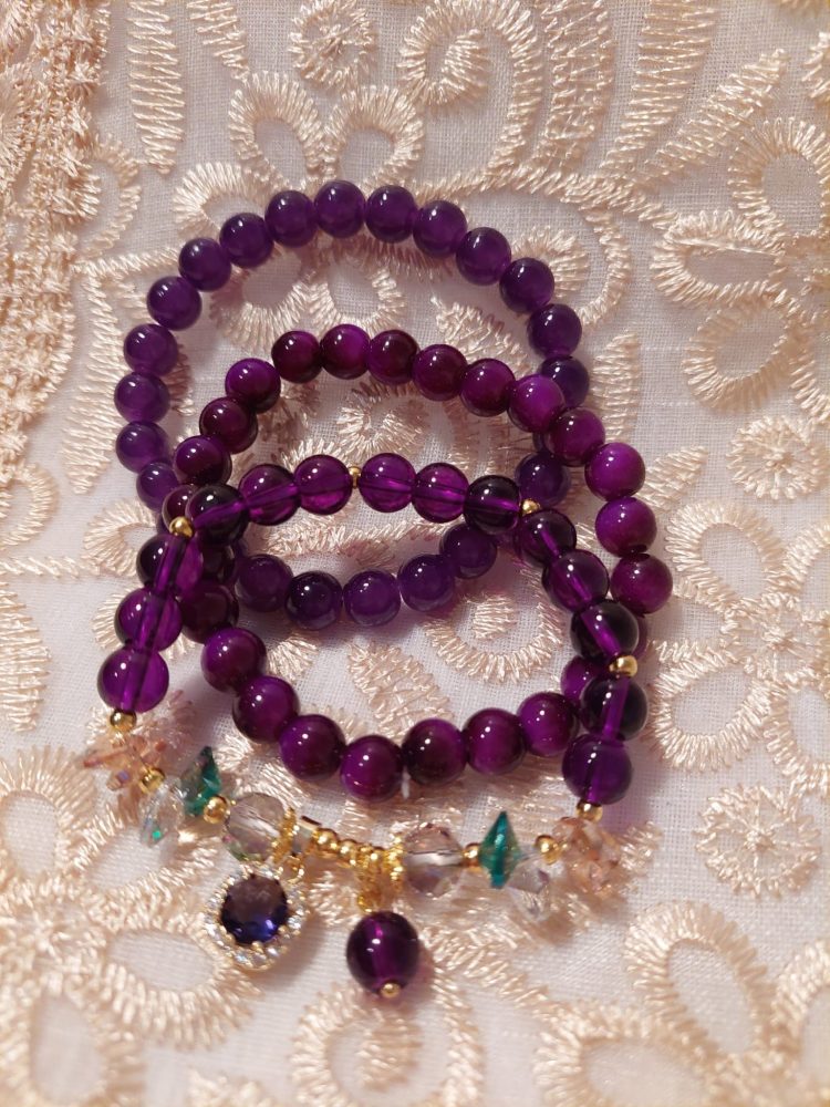 Hoitavat Kivirannekorut, 3 kpl, Juhlava ametisti -tarjouspaketti