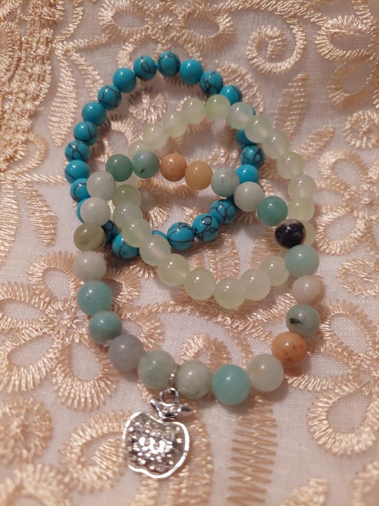 Hoitavat Kivirannekorut, 3 kpl, Veden syleilyssä -tarjouspaketti