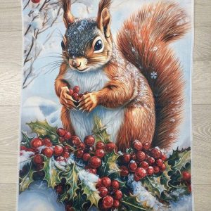 Suloinen Talvipyyhe, Orava ja marjat