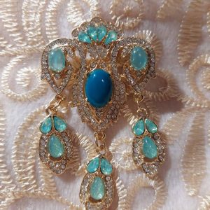 Nostalginen Rintakoru, Vintage mintunvihreä, turkoosi