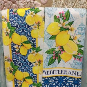 Kaunis, pehmeä ja laadukas Käsipyyhe, Sitruunan raikkaus, 2 kpl