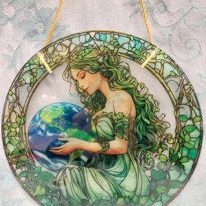 Kaunis Ikkunakoriste, Äiti Maa -Keiju, 20 cm