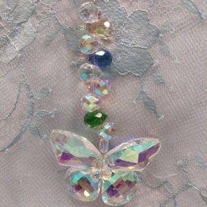 Kaunis Feng Shui -Kristalliriipus, Perhonen kirkas