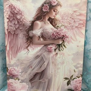 Upea, koskettava Canvas-taulu, koko 20 x 40 cm