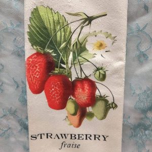 Kaunis ja pehmeä Käsipyyhe, Kesän ensi-Mansikat