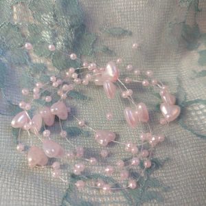 Kaunis Koristehelminauha Sydämillä