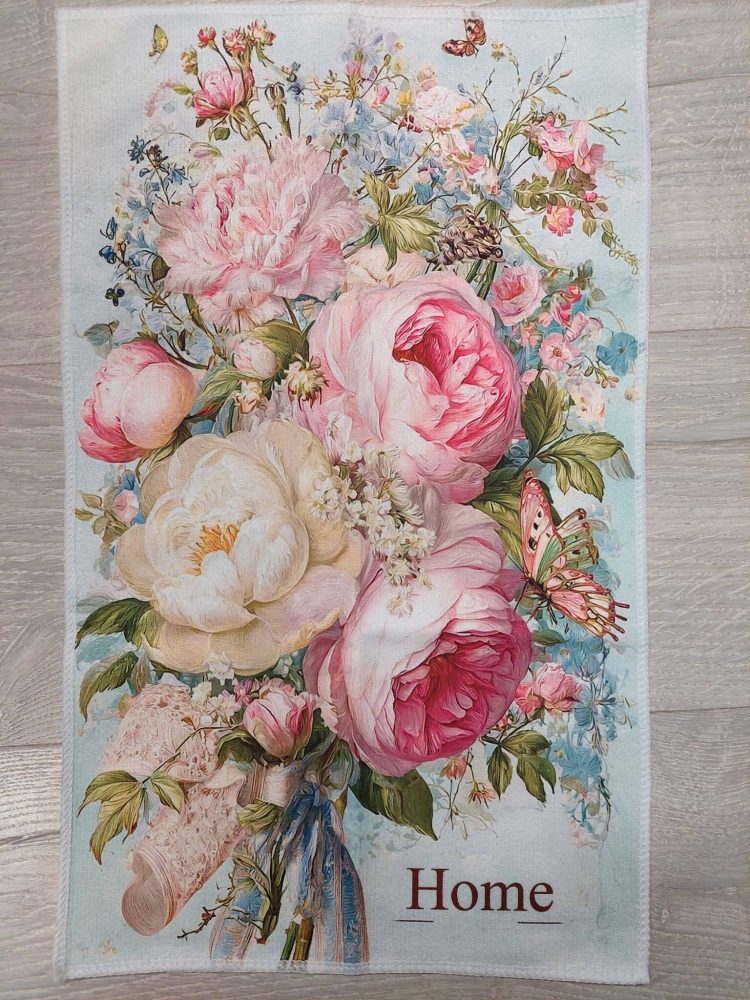 Kaunis ja pehmeä Käsipyyhe, Upeat Pionit - Image 7