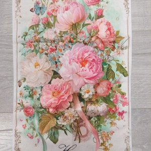 Kaunis ja pehmeä Käsipyyhe, Upeat Pionit