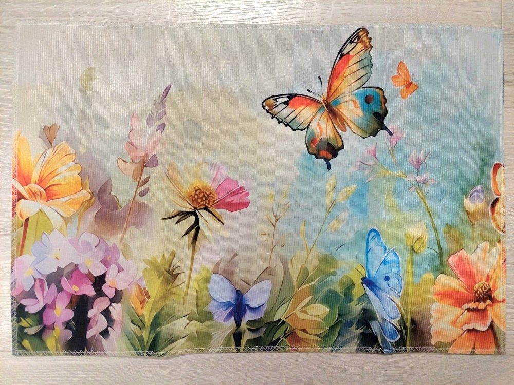 Kaunis Kynnysmato/ vessan matto jarrupohjalla, Kevään merkit